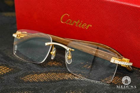 lunettes bois cartier homme|cartier lunettes homme.